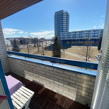 Kiva Majoitus 1-4Hloe, 500M Keskustaan, Parkkipaikka Apartment Oulu Exterior photo