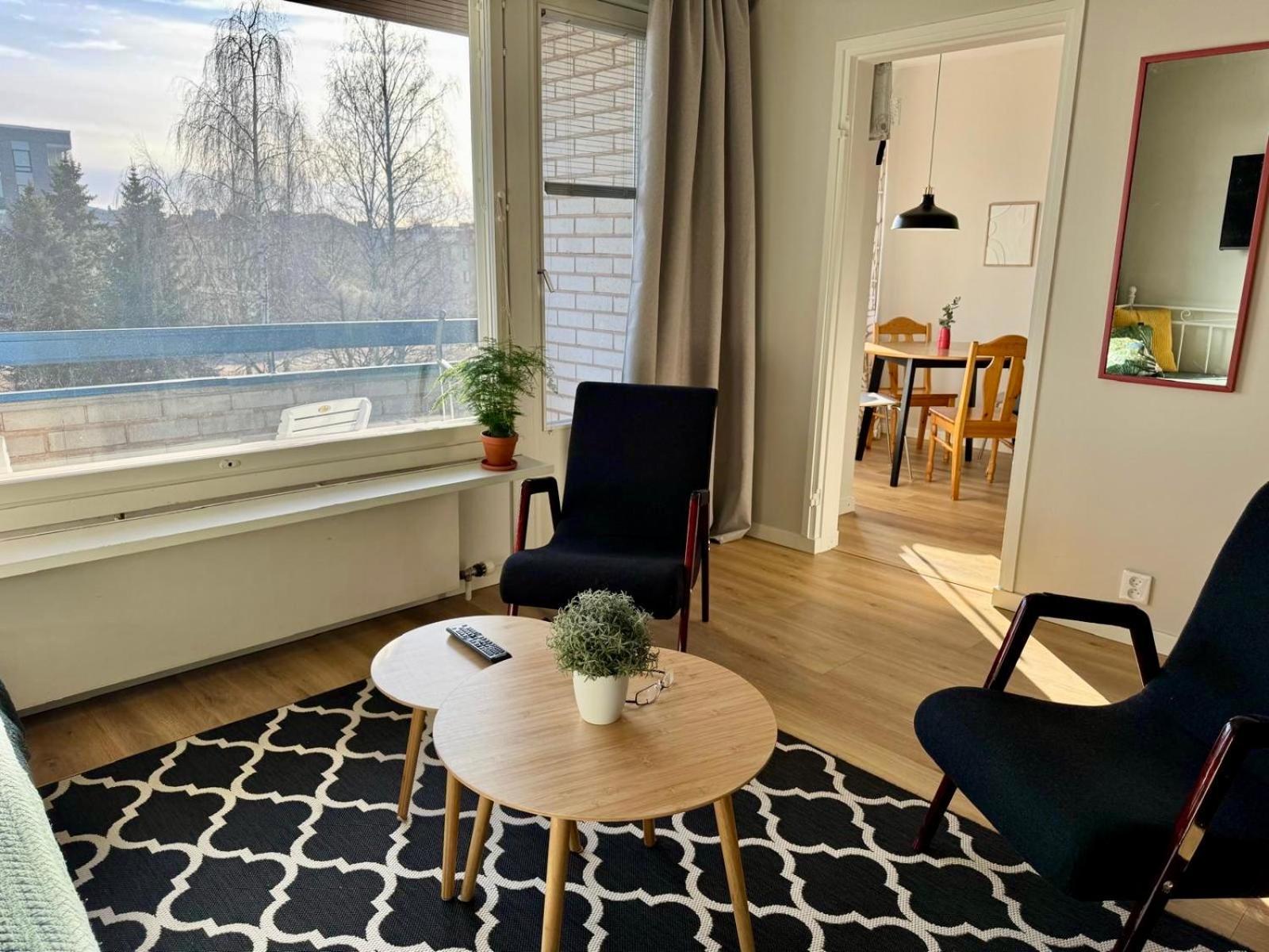 Kiva Majoitus 1-4hloe, 500m Keskustaan, Parkkipaikka Apartment